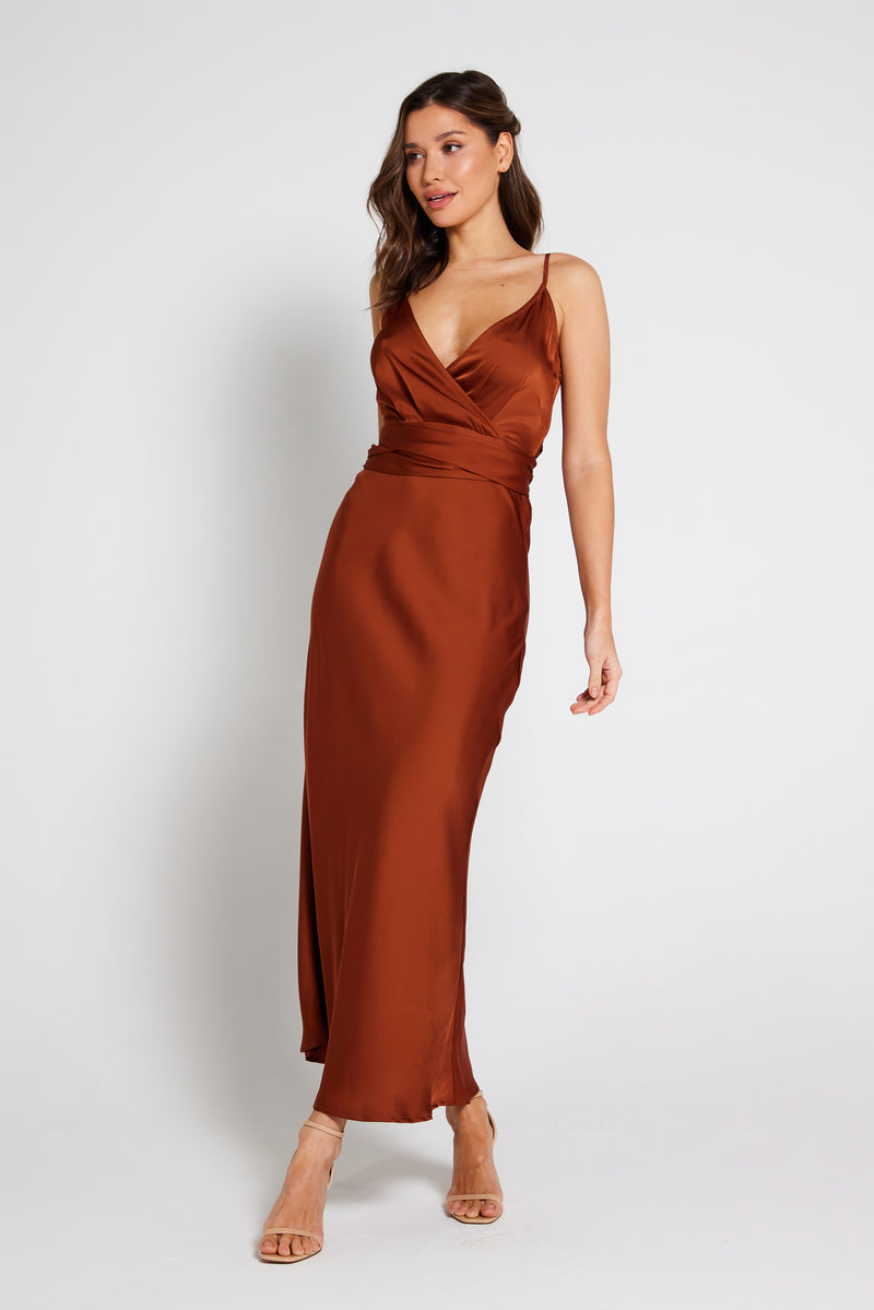 Pradize Rust Colored Evening Midi Dress For Women Pradize Rust Colored Evening Dress Midi Length, Bodycon With Side Drape & Waist Tie 3/4 Sleeve Cocktail Dress Pradize Rust Colored Evening Midi Dress For Women Pradize Rust Colored Evening Dress Midi Length, Bodycon With Side Drape & Waist Tie 3/4 Sleeve Cocktail Dress