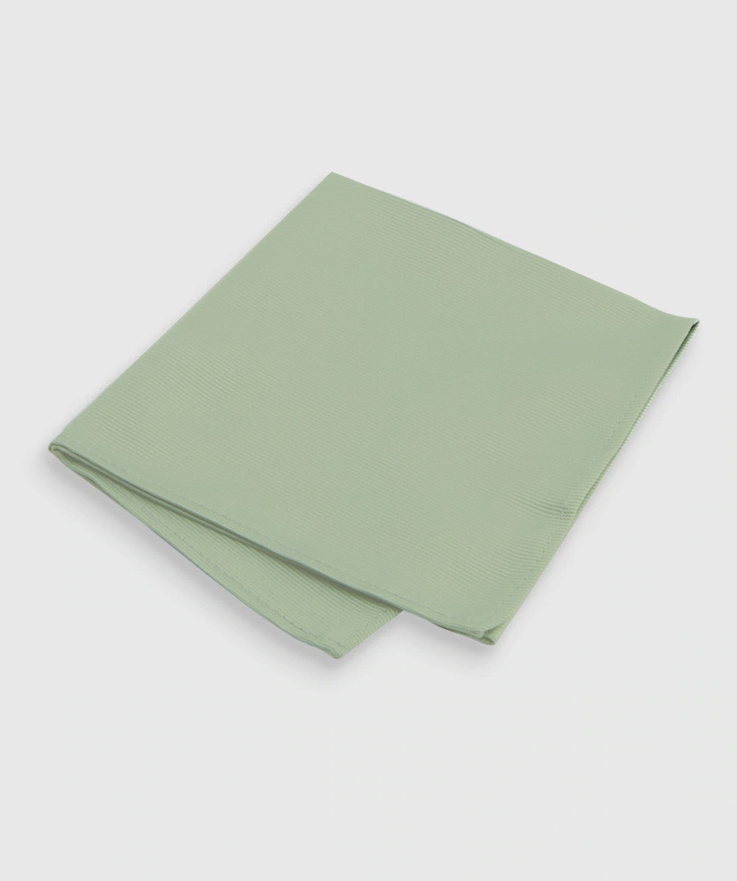 Satin Fabric Pocket Square - Sage Green